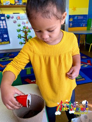 Planting at Daycare 3